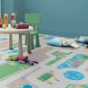 Sol Vinyle/PVC - 2m - tapis de jeux multicolore PACOLAND FORESTCITY - Iconik Confort par Tarkett