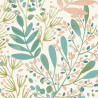 Papier peint vinyle sur intissé floral vieux rose JOY - Green Life 2 par Caselio - 101690458