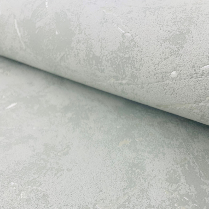 Papier peint expansé sur intissé uni vert menthe et vert irisé BASIC - Perspectives par Grandeco - A20828