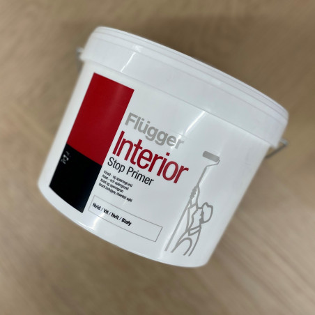 Peinture sous-couche boiserie intérieure 3L blanc mat - Interior Stop Primer par Flugger Peinture sous-couche boiserie intérieure 3L blanc mat - Interior Stop Primer par Flugger