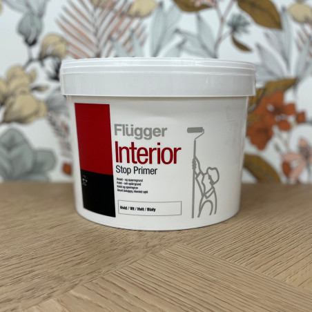 Peinture sous-couche boiserie intérieure 3L blanc mat - Interior Stop Primer par Flugger Peinture sous-couche boiserie intérieure 3L blanc mat - Interior Stop Primer par Flugger