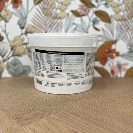 Peinture boiserie intérieure 3L blanc satin - Interior High Finish 20 par Flugger Peinture boiserie intérieure 3L blanc satin - Interior High Finish 20 par Flugger