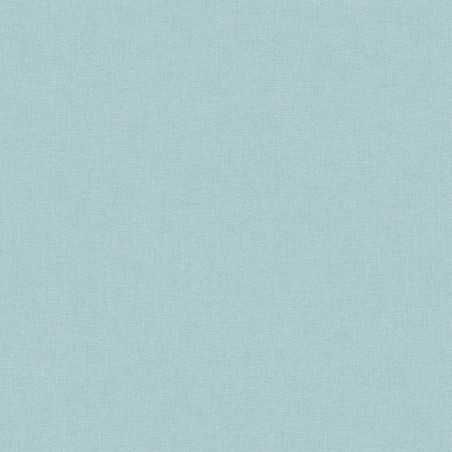 Papier peint vinyle sur intissé uni bleu clair TISSAGE - Imprim'Luxe par Ugepa - PP106