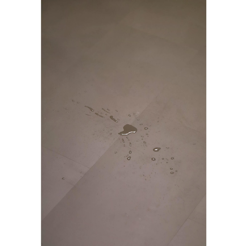 Sol Vinyle/PVC - Dalle clipsable - Béton gris taupe minéral AMBIENT RIGID CLICK MINIMAL TAUPE - Livyn par Quick Step