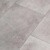 Sol Vinyle/PVC - Dalle clipsable - Carrelage gris clair, effet béton ELBA  - Aquablue par Sol Color