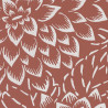 Papier peint intissé floral terracotta  HANA - Hanami par Caselio - 100353233