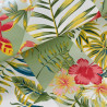 Papier peint intissé tropical vert et rose PARADISE - Jungle par Caselio - 100067434