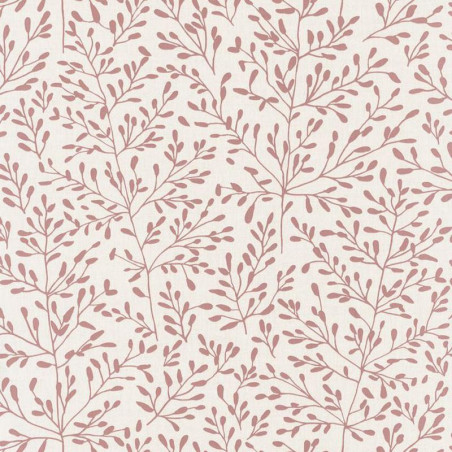 Papier peint vinyle sur intissé végétal rose LUCY - Sunny day par Caselio - 100274004