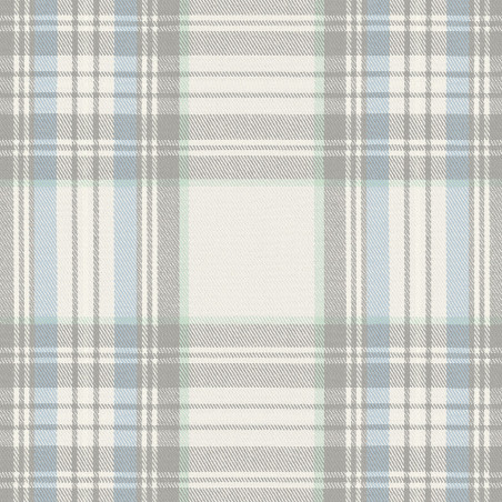 Sol Vinyle/PVC - 2m - tartan beige et bleu TWEED 592 Smart Younique par IVC