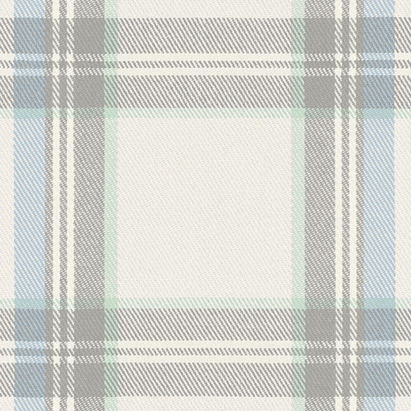 Sol Vinyle/PVC - 2m - tartan beige et bleu TWEED 592 Smart Younique par IVC