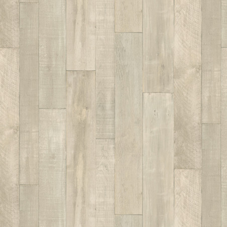 Sol Vinyle/PVC - 4m - parquet vintage blanc et beige VINTAGE PINE SNOW Iconik Life par Tarkett