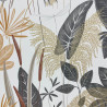 Papier peint intissé végétal marron et noir LOMA - Wall Fashion par Grandeco - A70701