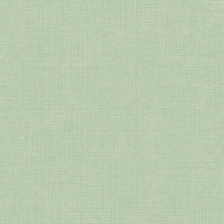 Papier peint vinyle sur intissé uni vert BASIC   - Arcadia par Grandeco - A71008
