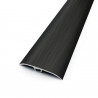 Seuil de porte invisible multi-niveaux - 270cm x 41mm - Brossé noir DINAFIX par Dinac