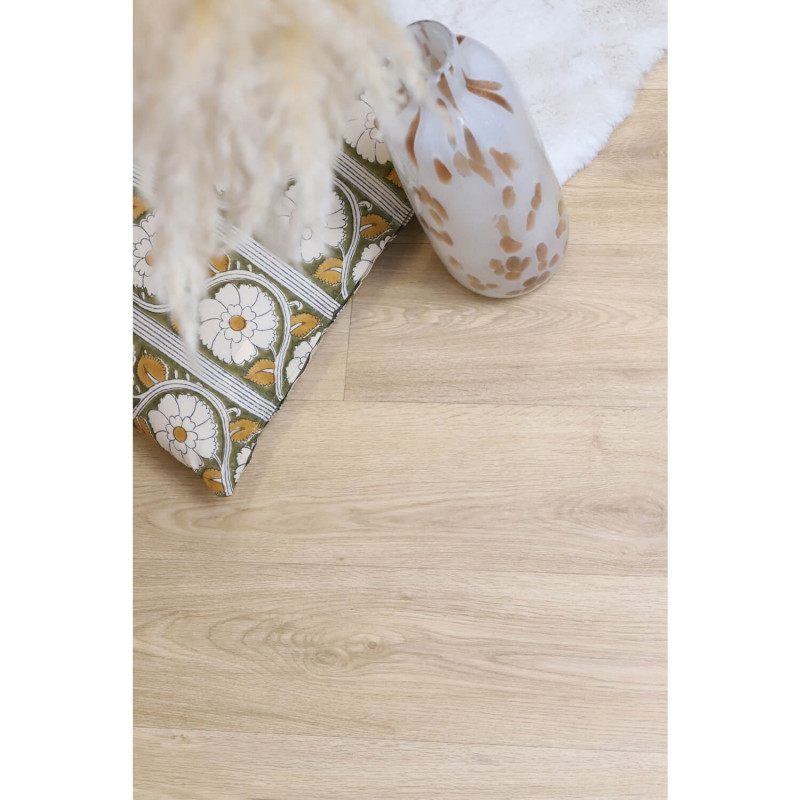 Sol Vinyle/PVC - 4 m - parquet chêne blond naturel COPENHAGUE  T52 - Mondo par IVC
