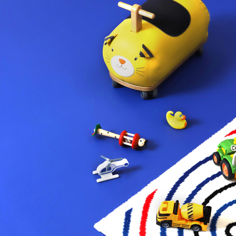 Sol Vinyle/PVC - 2m - uni bleu électrique UNICORN 575 - Smart Blush par IVC