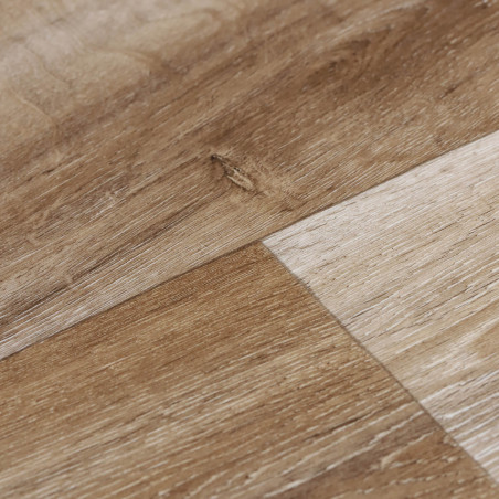 Sol Vinyle/PVC - 4m - parquet chêne moyen LIME OAK 631M - Optima Dynasty par Beauflor