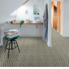 Sol Vinyle/PVC - 3m - carreaux de ciment gris et jaune WINSLOW 290M - Optima par Beauflor