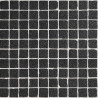 Sol Vinyle/PVC - 2m - carrelage noir et gris MOSAIQUE 999E - Delta Sintra par Beauflor