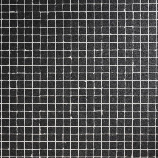 Sol Vinyle/PVC - 2m - carrelage noir et gris MOSAIQUE 999E - Delta Sintra par Beauflor