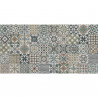 Sol Vinyle/PVC - 4m - carreaux de ciment multicolore et beige CARCASSONNE 472M - Optima Evasion par Beauflor
