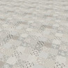 Sol Vinyle/PVC - 4m - carreaux de ciment beige, taupe et blanc PROVENCE CREME Loftex par Gerflor