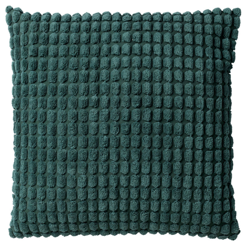 Coussin contemporain vert bouteille - SAGEBRUSH GREEN - 45x45cm - ROME par Dutch Decor