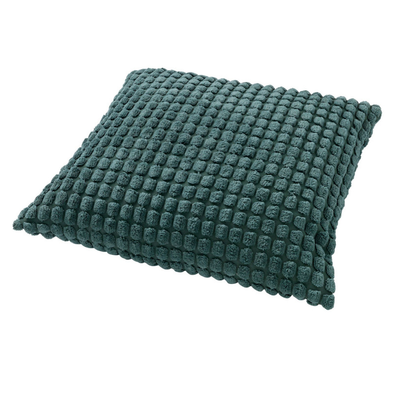 Coussin contemporain vert bouteille - SAGEBRUSH GREEN - 45x45cm - ROME par Dutch Decor