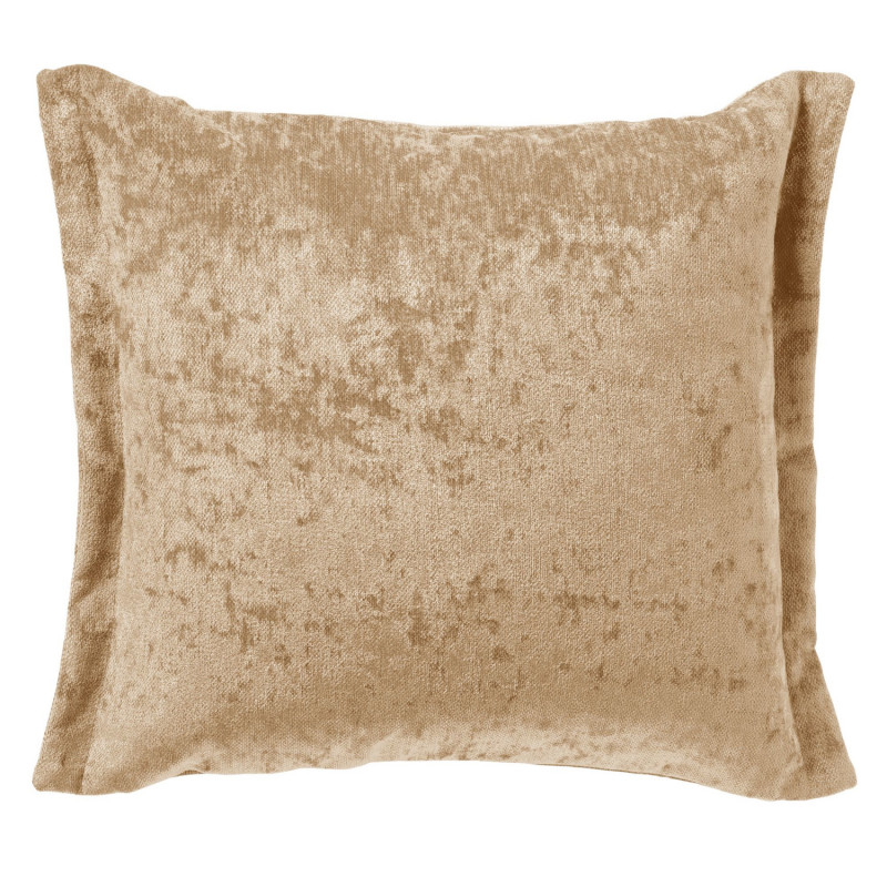 Coussin contemporain beige - SEMOLINA - 45x45cm - LEWIS par Dutch Decor