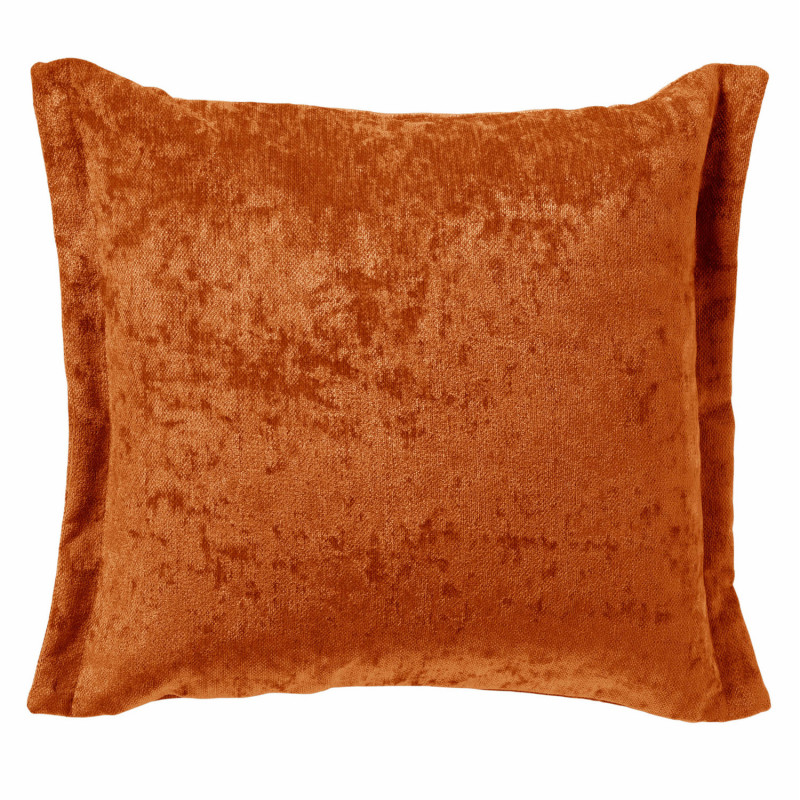 Coussin contemporain terracotta - POTTER'S CLAY - 45x45cm - LEWIS par Dutch Decor