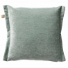Coussin contemporain vert de gris - JADEITE - 45x45cm - LEWIS par Dutch Decor