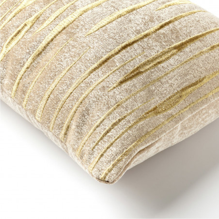 Coussin contemporain beige - SUMMER SAND - 30x50cm - CONNOR par Dutch Decor