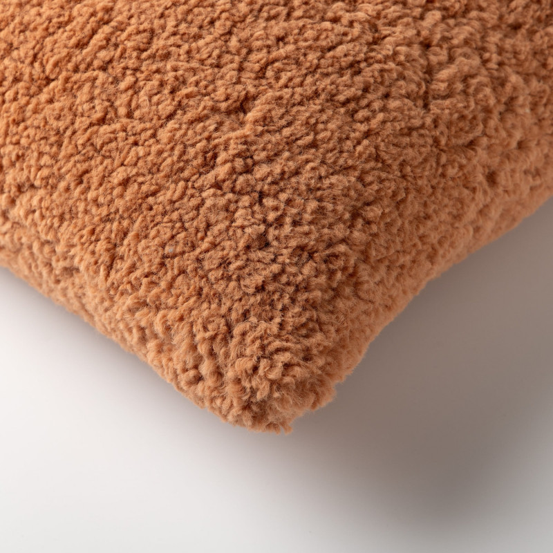 Coussin contemporain rose - CORK - 45x45cm - CARA par Dutch Decor