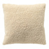 Coussin contemporain blanc cassé - TOFU - 45x45cm - CARA par Dutch Decor
