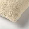 Coussin contemporain blanc cassé - TOFU - 45x45cm - CARA par Dutch Decor