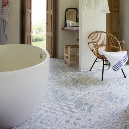 Sol Stratifié RETRO CHIC 62001090 - Ocean par Berry Alloc