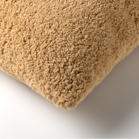 Coussin contemporain beige - PEBBLE - 45x45cm - CARA par Dutch Decor