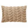 Coussin contemporain marron - IRISH CREAM - 40x60cm - AYA par Dutch Decor