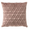 Coussin contemporain lilas - ANTLER - 45x45cm - KAISA par Dutch Decor
