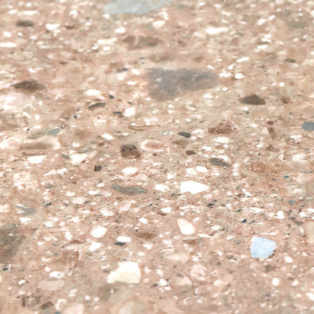 Sol Vinyle/PVC - 4m - terrazzo marron et beige CAPPELLA 535 - Smart Ultimate par IVC