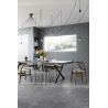 Sol Vinyle/PVC - 4m - béton gris et noir MADRAS SILVER - Booster par Gerflor