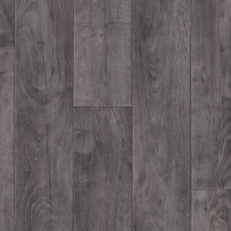 Sol Vinyle/PVC - 4m - parquet gris anthracite FACTORY ANTHRACITE - Primetex par Gerflor