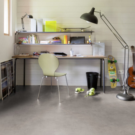 Sol Vinyle/PVC - 3m - béton beige gris MADRAS STORM - Booster par Gerflor