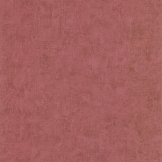 Papier peint vinyle sur intissé uni rouge TADELAKT - Jardin d'Eden par Lutèce - 51203010