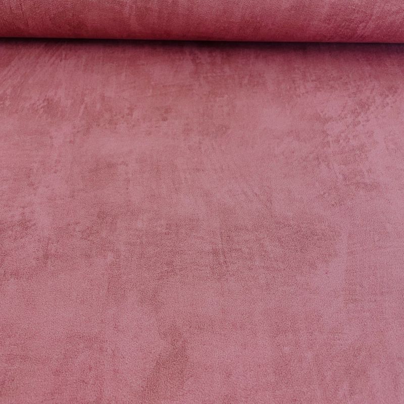 Papier peint vinyle sur intissé uni rouge TADELAKT - Jardin d'Eden par Lutèce - 51203010