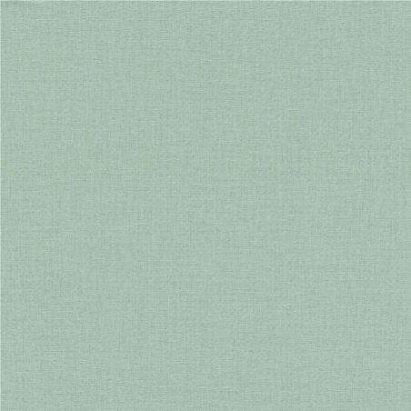 Papier peint vinyle sur intissé uni vert TOILE - Bensimon par Lutèce - 360937