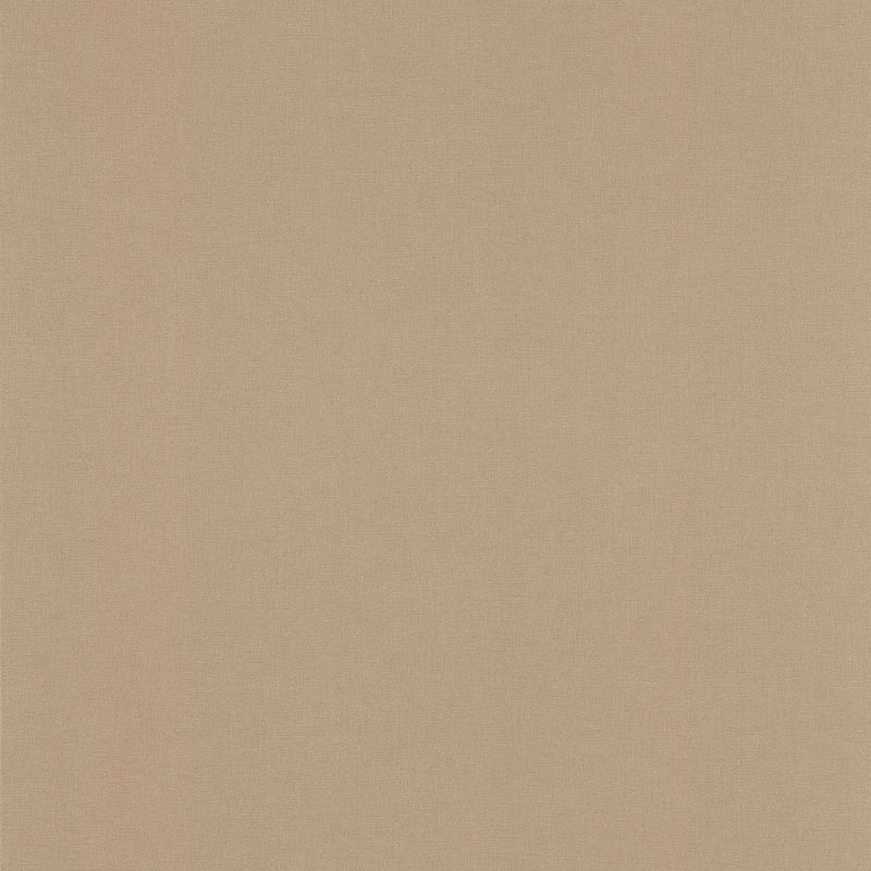 Papier peint vinyle sur intissé uni beige taupe TOILE - Bensimon par Lutèce - 51173217