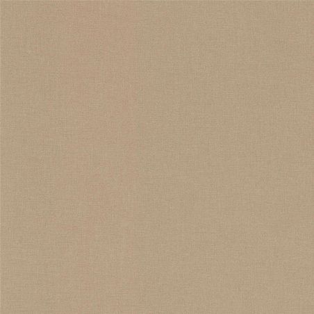 Papier peint vinyle sur intissé uni beige taupe TOILE - Bensimon par Lutèce - 51173217