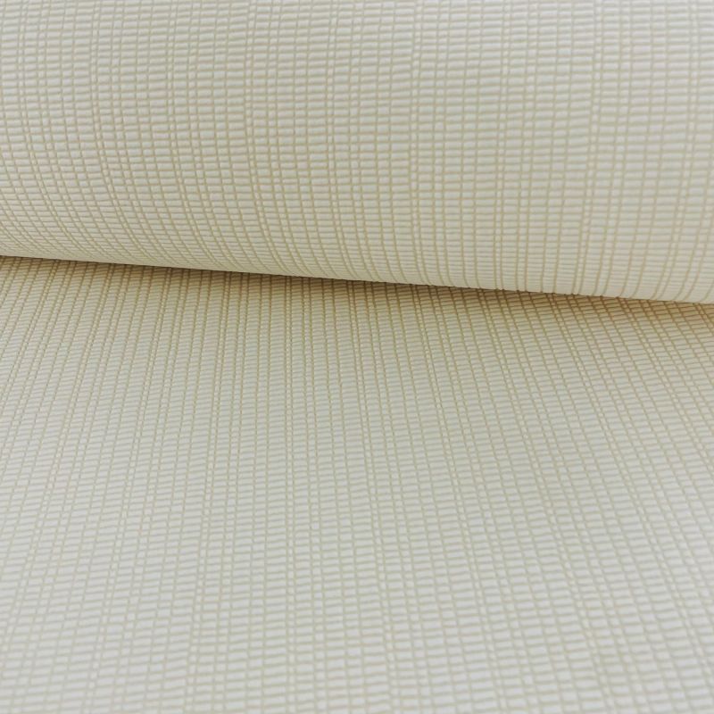 Papier peint expansé uni écru GEO - Stripe par Lutèce - 51152406