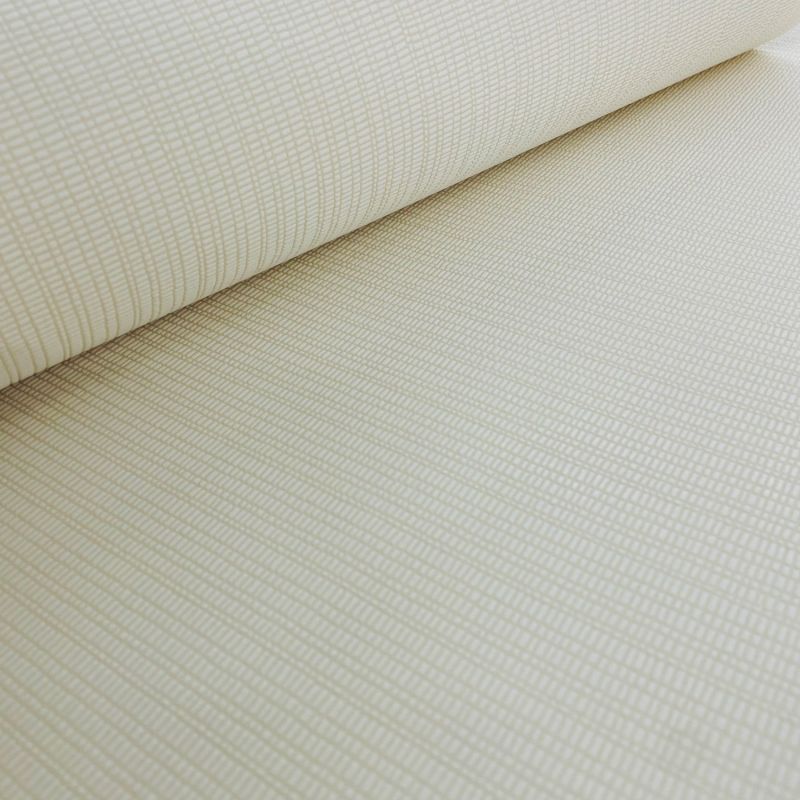 Papier peint expansé uni écru GEO - Stripe par Lutèce - 51152406